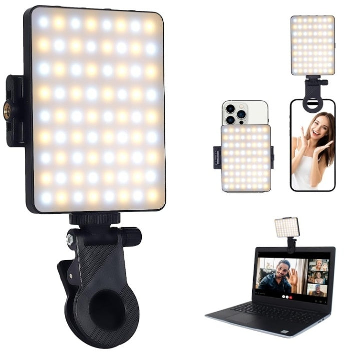 LED Camera Lighting Lamp For Video Conferencing And Vlogging